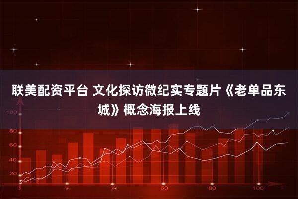 联美配资平台 文化探访微纪实专题片《老单品东城》概念海报上线