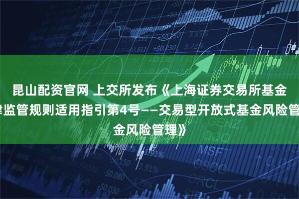 昆山配资官网 上交所发布《上海证券交易所基金自律监管规则适用指引第4号——交易型开放式基金风险管理》